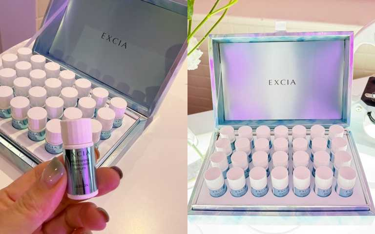 ALBION妃思雅綻白之源超能激光安瓶Z 1.5ml×28瓶 / 8,300元。(圖/黃筱婷攝)