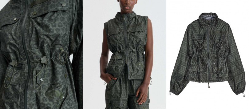 The North Face X Cecilie Bahnsen 聯名系列 Tenzin 可拆卸外套/31,380元(圖/品牌提供)