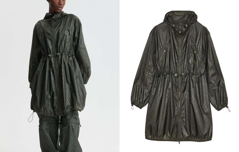 The North Face X Cecilie Bahnsen 聯名系列 Emma 長款防風登山外套/24,800元(圖/品牌提供)