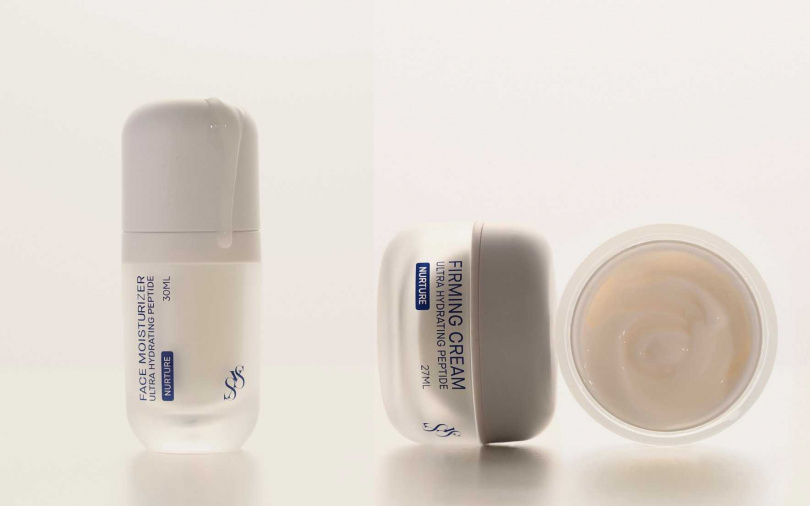 SYS Skin細緻精華乳2.0 30ml／1,980元、SYS Skin緊緻⽔亮霜2.0 30ml／2,080元（圖／品牌提供）