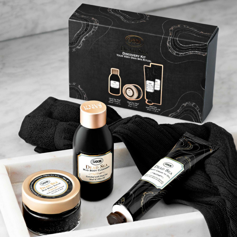 SABON 死海黑礦泥身體保養組 / 1,780元（圖／品牌提供）