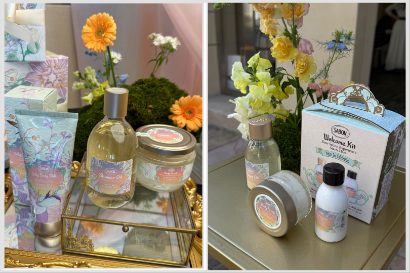 SABON白茶春光限定版（圖／tingting 攝影）