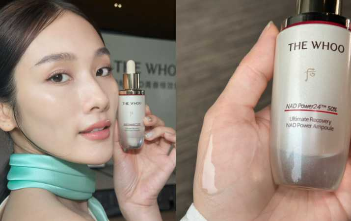THE WHOO 后 重生秘帖 NAD 青春極效修護安瓶 30ml／3,580元（圖／廖怡婷 攝）