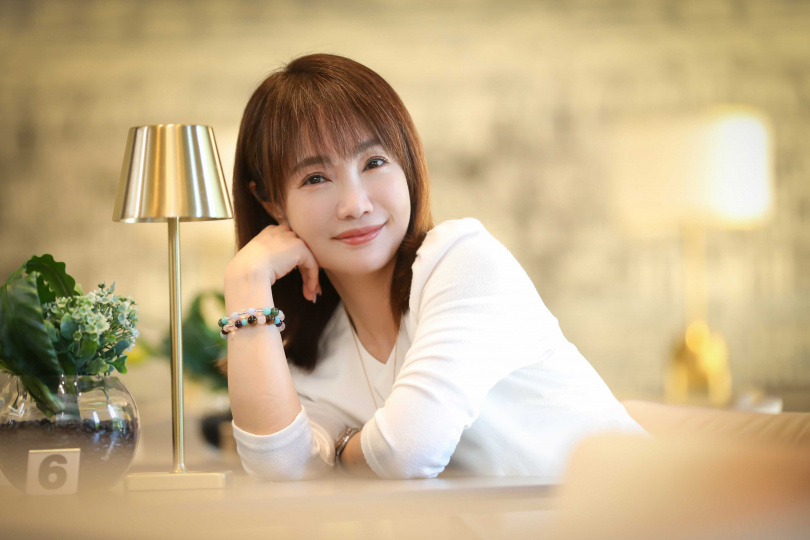 蕭彤雯希望住客能在「Nicole's Home」中感受到舒服與自在（圖／侯世駿攝）