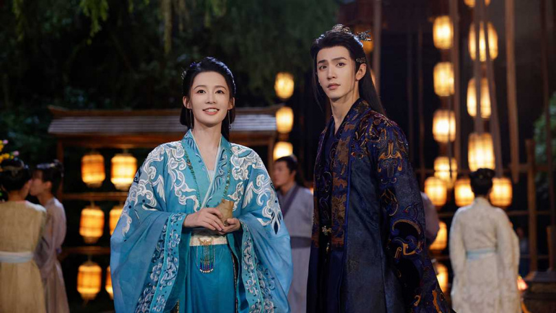 李沁、陳哲遠主演古裝權謀愛情劇《一笑隨歌》。(圖/中天娛樂台提供)