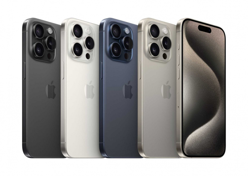 iPhone 15 Pro系列全色。