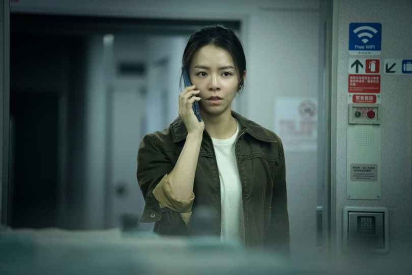 宋芸樺在《96分鐘》化身俐落女打仔。(圖/華影國際提供)