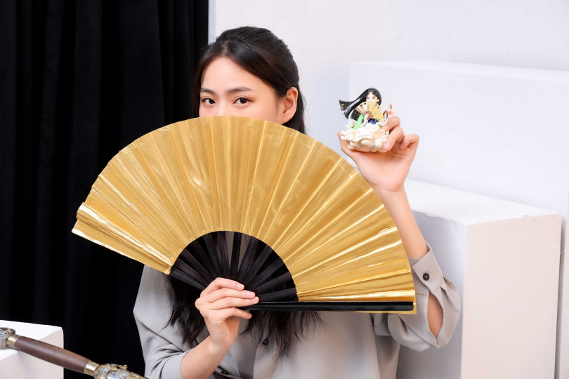 袁漠遙從小被《花木蘭》影響,被俠女勇敢的性格深深吸引。(圖/林士傑攝)