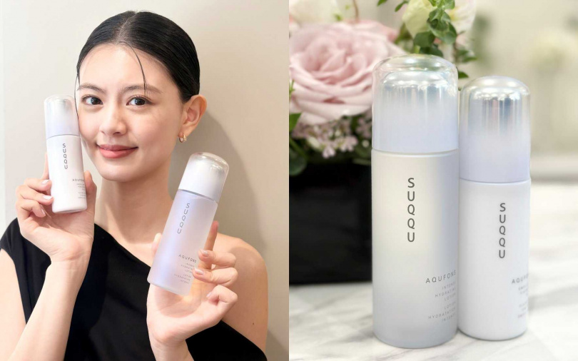 SUQQU的水妍亮采系列因為訴求的是保養基礎工的"保濕",不只年輕肌適合,就連男生用也完全沒問題。(圖/吳雅鈴攝)