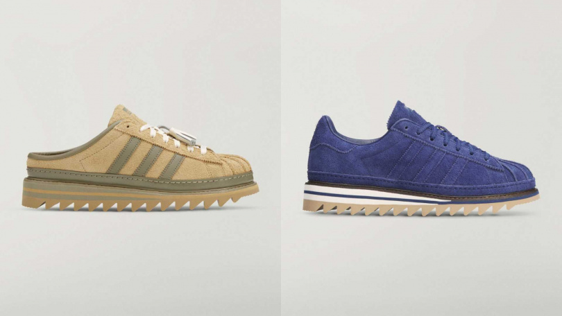 adidas Originals CLOT SAWTOOTH MULE BY EDISON CHEN/6,200元,adidas Originals CLOT SUPERSTAR BY EDISON CHEN/6,800元(圖/品牌提供)