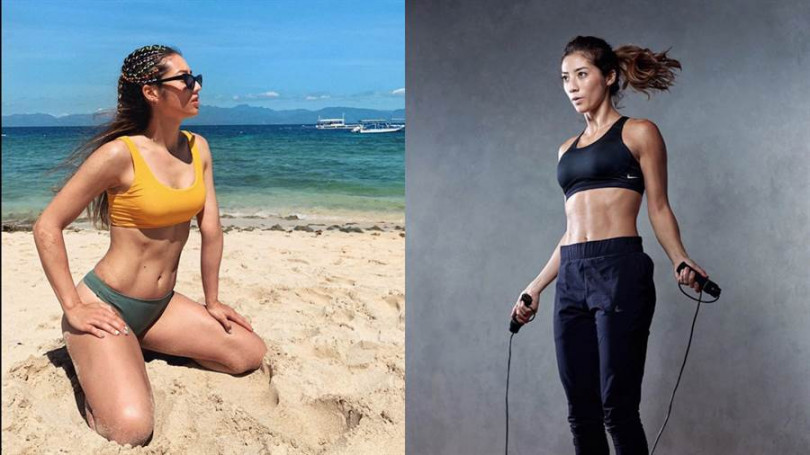 瑞瑪席丹為了演唱會勤跑健身房，練出傲人腹肌。(圖/avex提供)