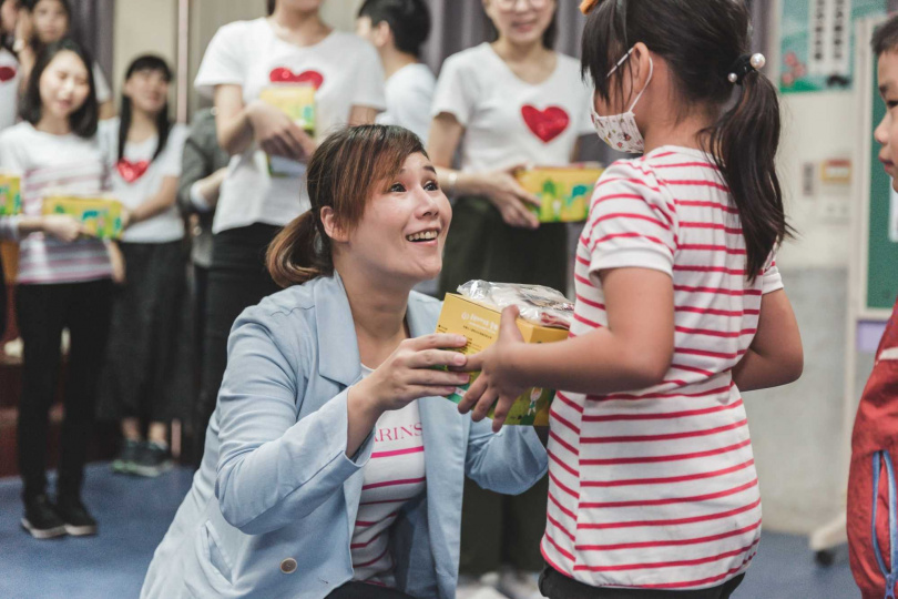 跟著台灣克蘭詩一起做公益，幫助台灣兒童。（圖／品牌提供）
