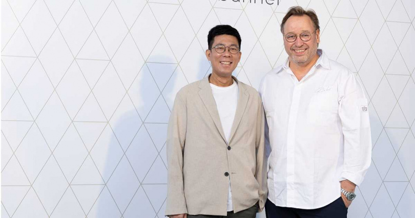 Thomas Bühner（右）邀請來自香港、有豐富資歷的楊展浩擔任行政主廚。