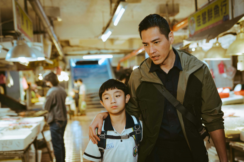 《百味小廚神第一季：中元大餐》由藍正龍與新銳童星阮柏皓演出父子。（圖／台北電影節提供）