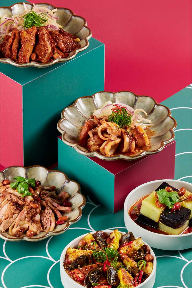 以創意口味及多樣豐富的菜色，讓消費者在品嚐酸菜魚的同時，還能夠盡情享受新川台味融合的多款配菜。