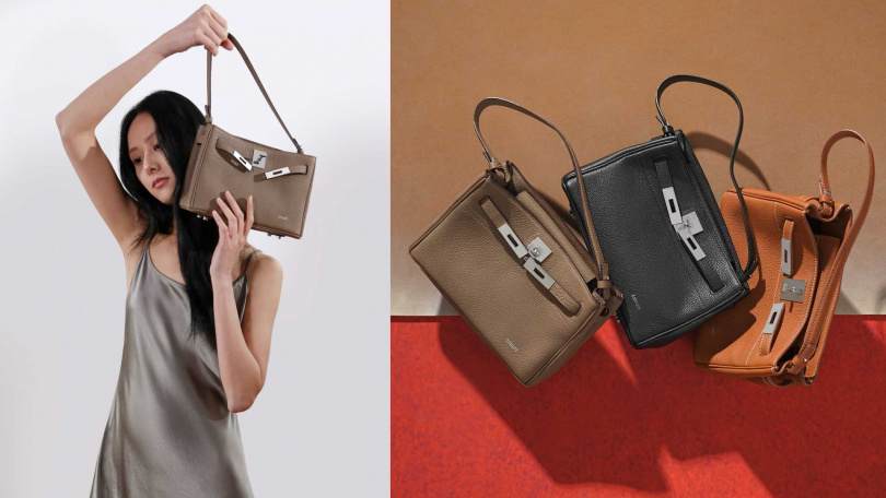 RABEANCO SAOIRSE Soft Structural 扣子皮帶迷你袋 II／14,200元（圖／品牌提供）