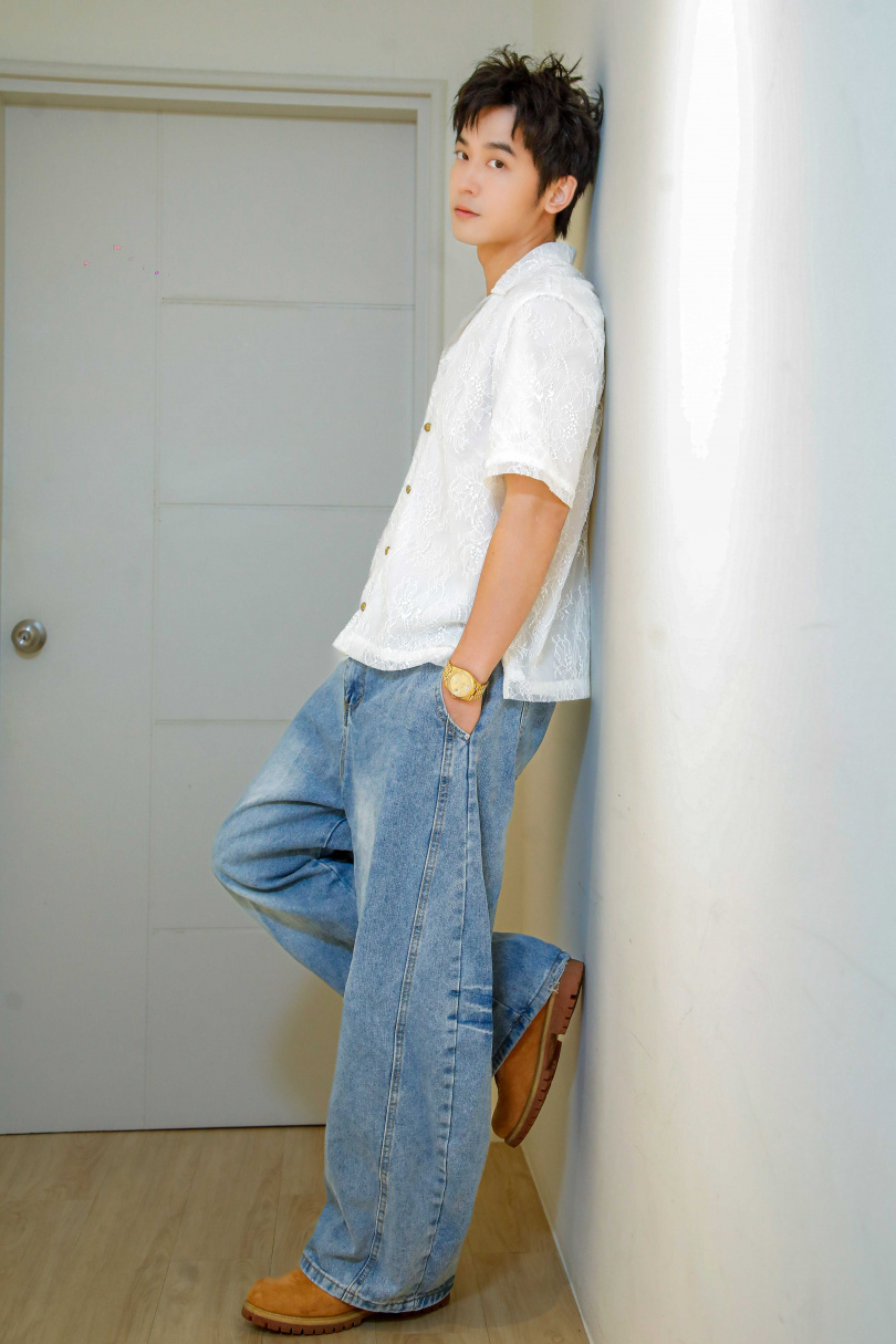 小樂當年從范瑋琪主持的《模范棒棒堂》出道，卻在事業起飛之際決定先去服兵役。（圖／趙文彬攝）