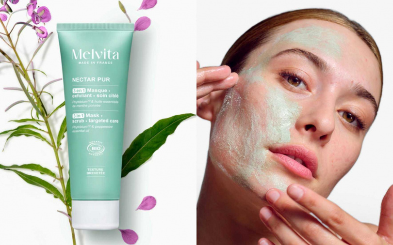 Melvita毛孔淨瑕平衡角質面膜75ml/1,280元(圖/品牌提供)