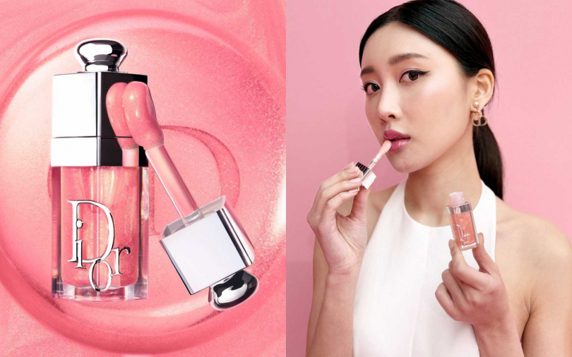 #077的可愛糖果粉也是Jisoo的愛用色,柔粉色澤中閃耀著珠光光影,甜度爆表!(圖/吳雅鈴攝)