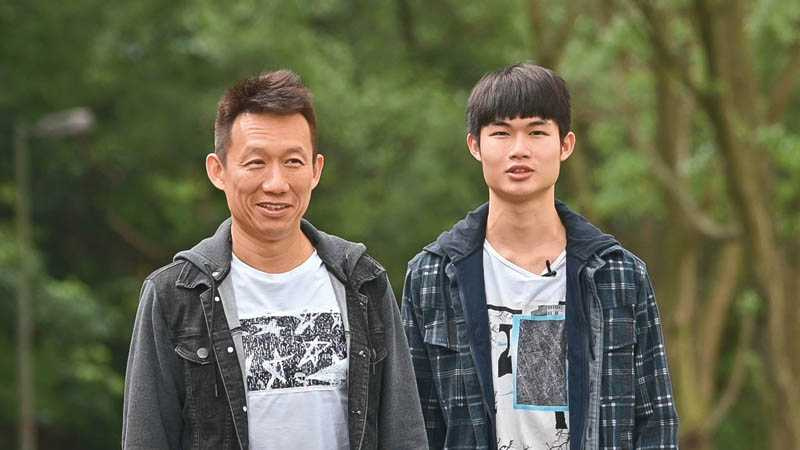 19歲的郭德君對表演有興趣，郭子乾除了全力支持，也為兒子做好心理建設。（圖／台灣優質生命協會提供）
