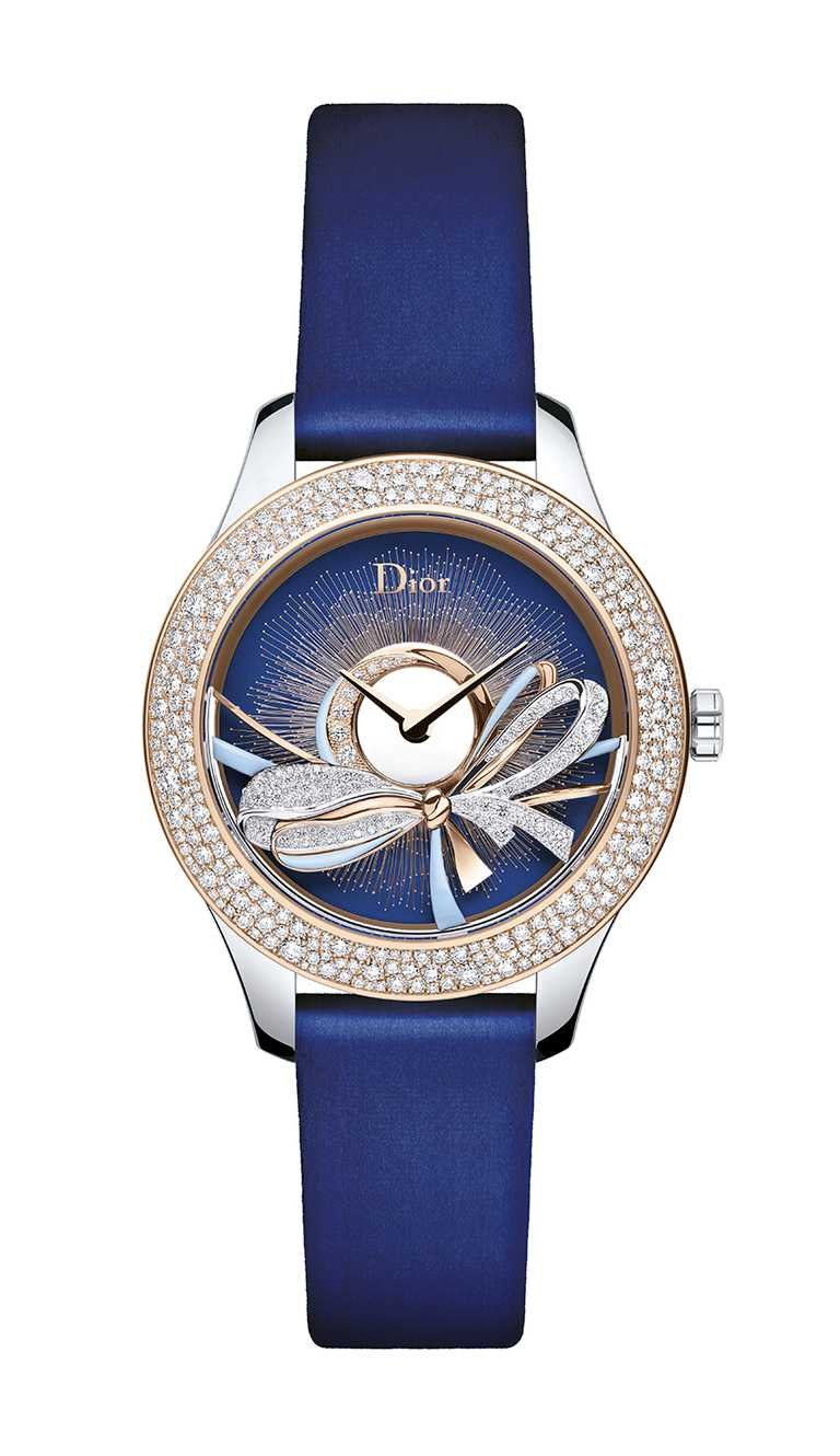 Dior「Grand Bal Ruban」系列腕錶，限量88只╱1,806,000元。（圖╱Dior提供）