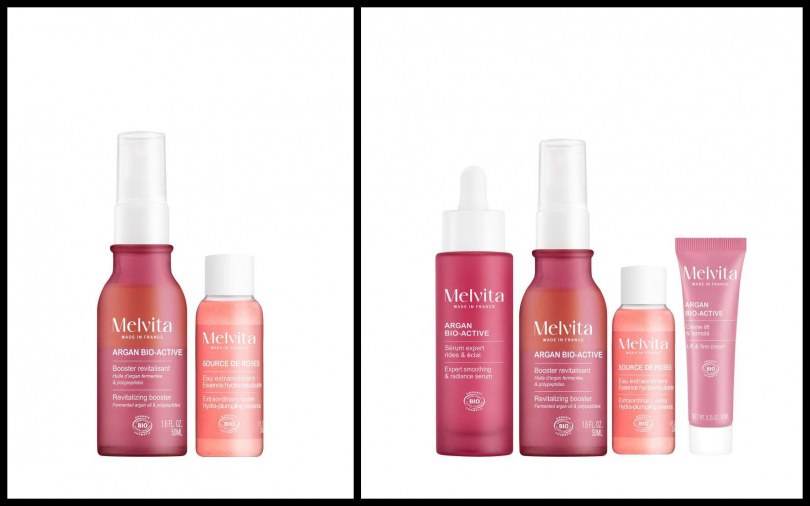 歡慶新品上市，品牌更祭出特惠組：堅果緊提雙效露加倍緊潤組(內含摩洛哥堅果活酵緊提雙效露50ml+王者玫瑰凝水彈力精萃露30ml)/特價1,512元、堅果高效緊顏組(買二送二)(內含緊提雙效露50ml+緊提精華30ml+緊提霜10ml+彈力精萃露30ml)。（圖／品牌提供）