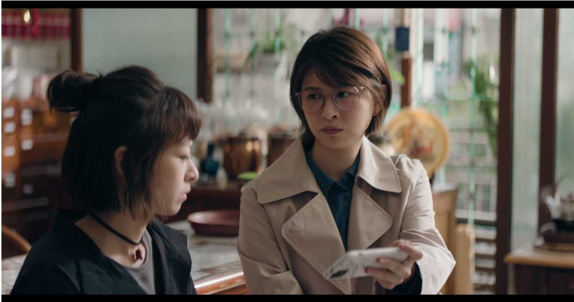 陳姸霏跟江宜蓉有多場對手戲。（圖／Disney+ ）