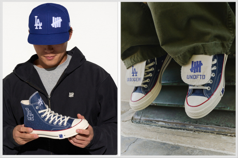 ConverseConverse x Los Angeles Dodgers x UNDEFEATED Chuck 70 / 3,680元。（圖／品牌提供）