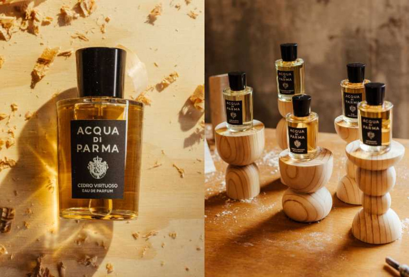 Acqua di Parma 格調系列 雪松名匠淡香精 12ml／2,250元、50ml／8,500元、100ml／11,800元、180ml／14,800元（圖／品牌提供）