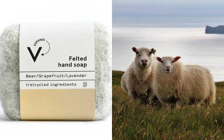 Verandi羊毛氈精油手工皂byWenzday植感生活／550元  用冰島羊毛製成的手工皂，用起來一定很特別！(圖／品牌提供、翻攝網路)