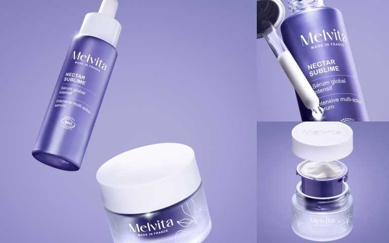 Melvita 極萃全能青春精華 30ml / 3,580元、極萃全能青春霜 50ml / 3,280元(圖/品牌提供)