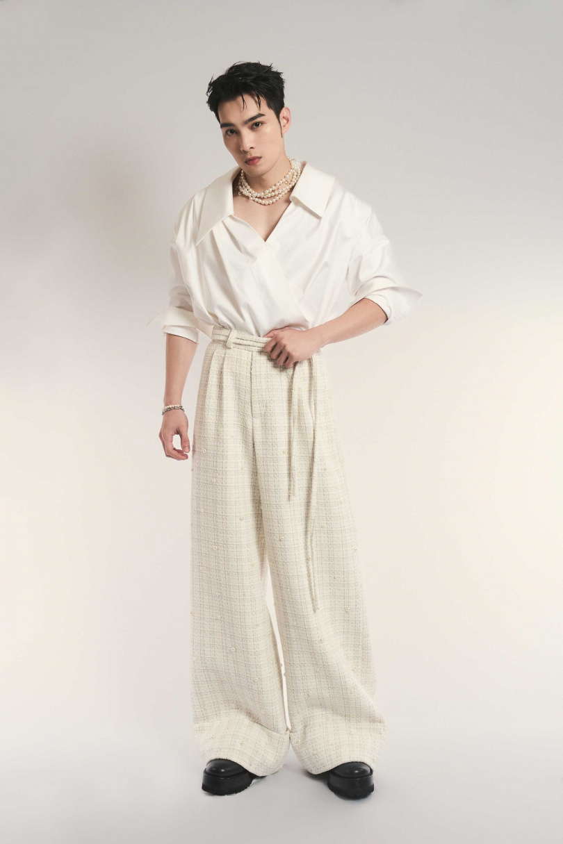 黃偉晉獨挑大樑主持坦言很緊張。（圖／KKBOX提供）