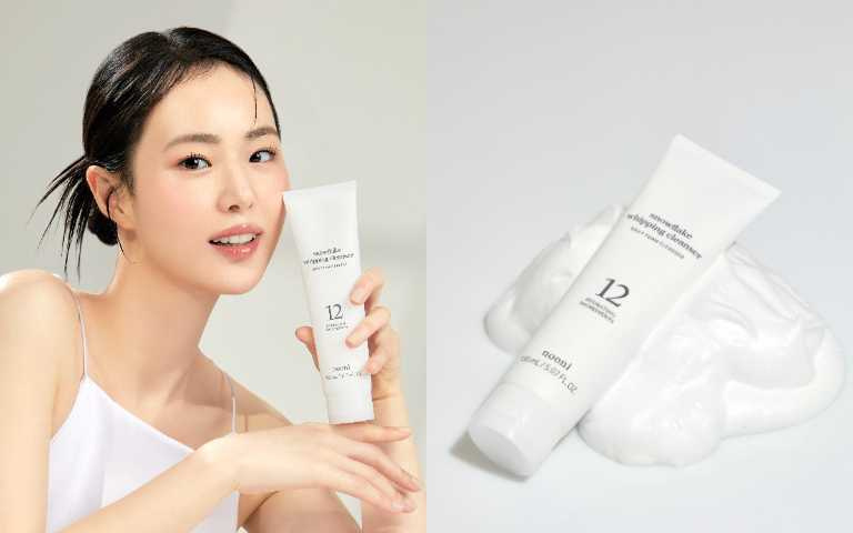 nooni 2in1雪花泡沫植萃洗面乳 150ml/420元(圖/品牌提供)