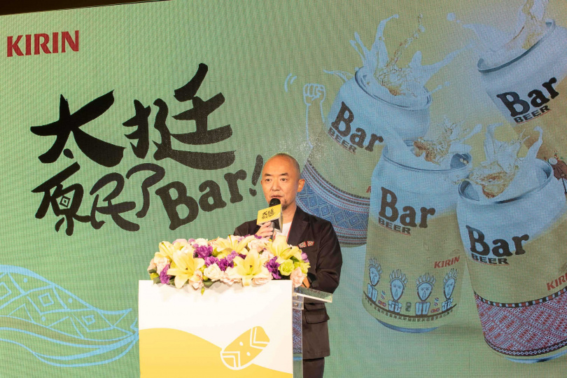 台灣麒麟啤酒董事長 上田隆史 先生致詞。（圖／台灣麒麟啤酒 提供）
