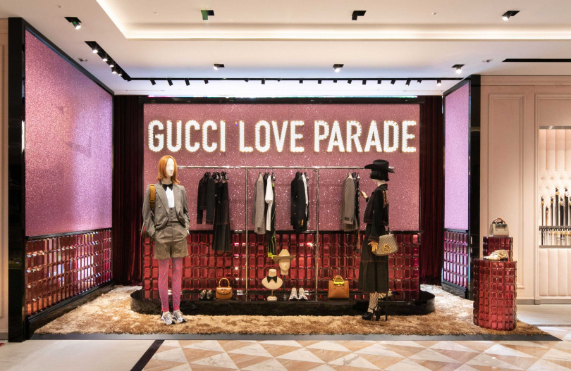 Gucci Love Parade店中店閃耀登場(圖／品牌提供)