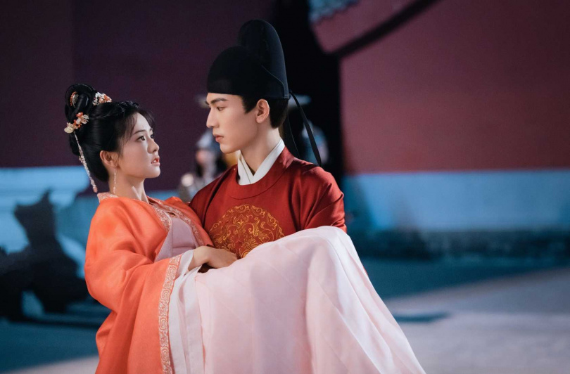 《寧安如夢》白鹿與張凌赫合作愉快。（圖／中視提供）