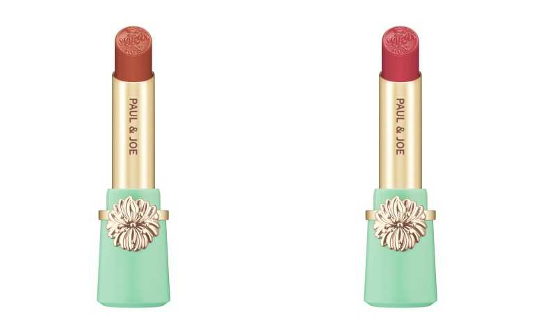 PAUL & JOE 西洋菊高光持色唇膏#24,#25,#26 3g / 960元（蕊＋盒）（圖／品牌提供）
