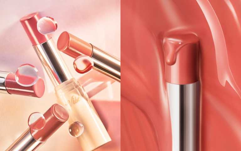 Visée果漾晶潤豐唇膏 3.3g /360元（圖／品牌提供）