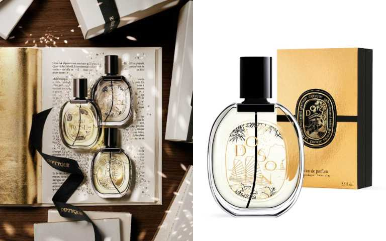 DIPTYQUE 2025聖誕限量淡香精 75ml/6,500元、200ml/12,800元(圖/品牌提供)