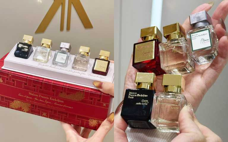 MFK 2025奢華隨行香氛禮盒 10mlX5/10,800元(圖/廖怡婷 攝)