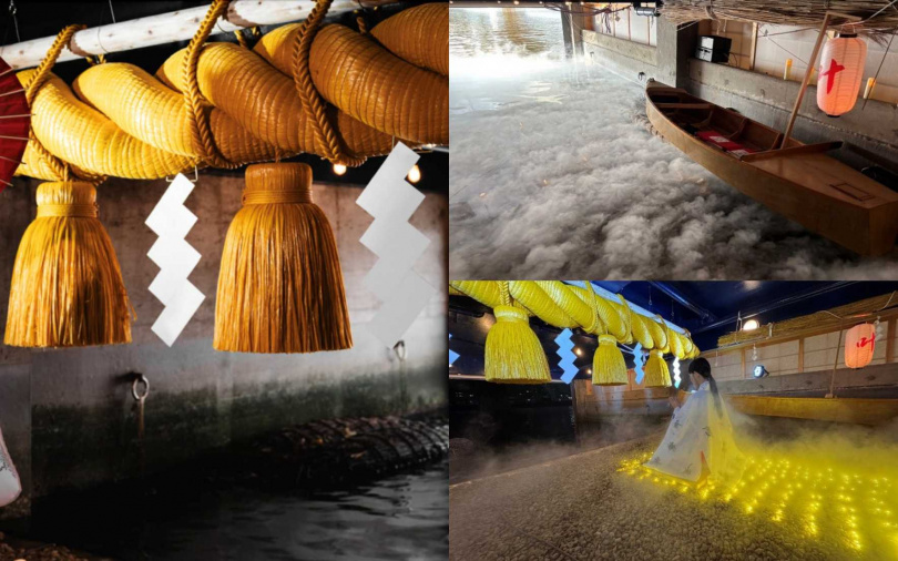 神之船・雲海,象徵海與祈禱的連結。(©潮見龍宮)