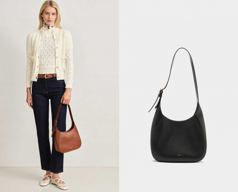 ALTHEA 小弧形肩背包／43,800元（圖／品牌提供）