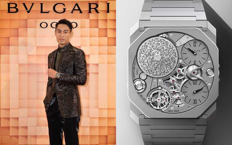 BVLGARI OCTO FINISSIMO Ultra超薄三針腕錶／約12,550,000元（圖／品牌提供）