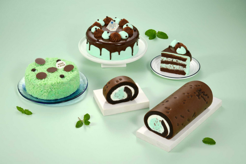 亞尼克「薄荷季」旋風登場，期間限定販售3款清涼程度不同的薄荷巧克力蛋糕。（圖／亞尼克提供）