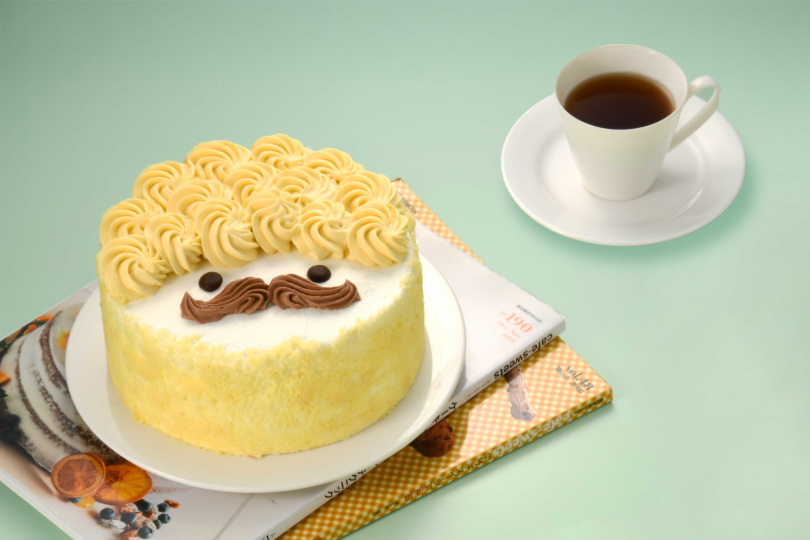 「翹鬍子公爵」蛋糕。（950元／6吋，圖／亞尼克提供）