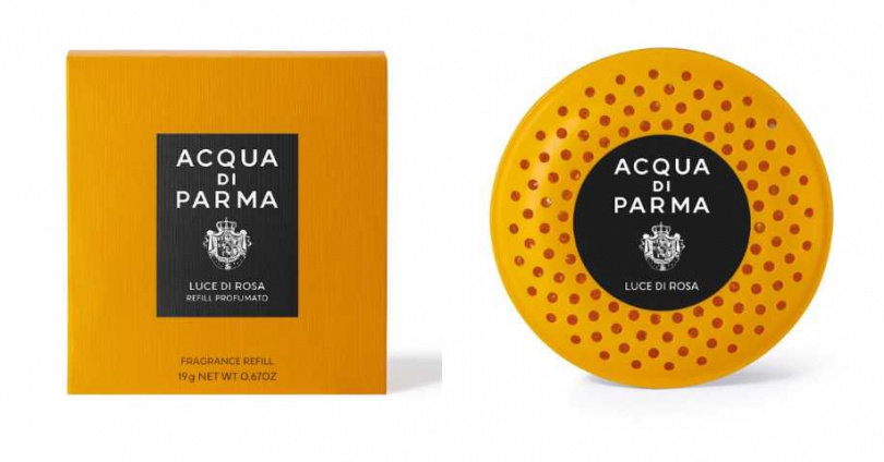 Acqua di Parma 香氛膠囊格調 曦光玫瑰 19g／2,300元（圖／品牌提供）
