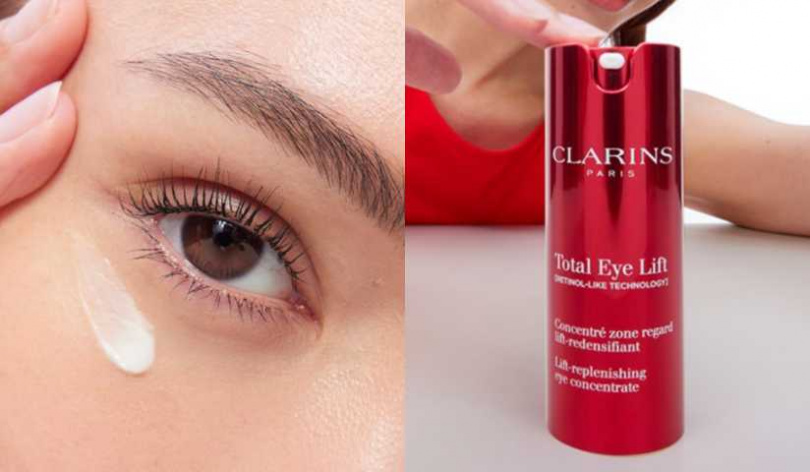 克蘭詩 全效緊緻眼霜 15ml／3,080元、補充瓶／2,460元（圖／品牌提供）