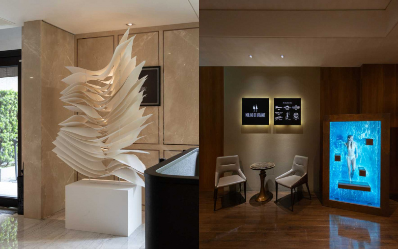 Hotel MVSA ╳ Bluerider ART《白玉》國際藝術家群展。（圖／慕舍酒店提供）