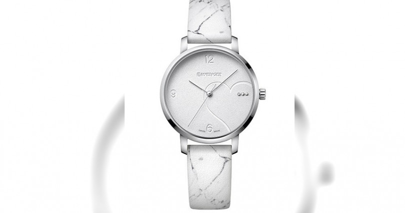 WENGERMetropolitan Donnissima錶殼：不鏽鋼材質／錶徑：38mm機芯：Ronda石英功能：大三針防水：100米定價：7,060元