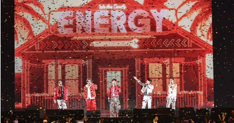 Energy看到粉絲應援感動落淚。（圖／相信音樂提供）